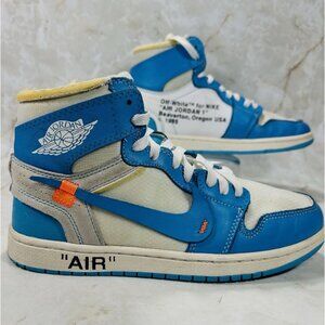 The Jordan 1 Retro OG x Off-White High UNC in size 8